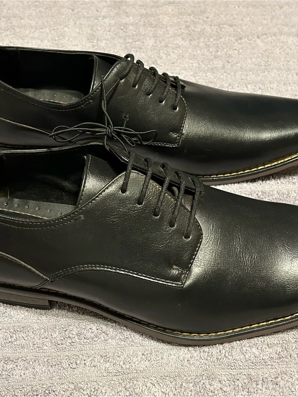 Perry Ellis Black Men’s Dress Shoes Portfolio (Dwayne) Ultra Foam Size 13